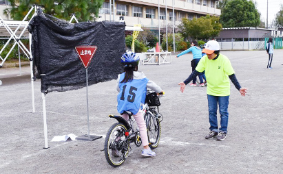 子ども向け自転車交通安全教室